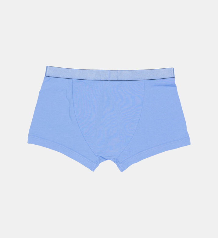 Contrasted Logo-waist 3-piece Boxers Set
