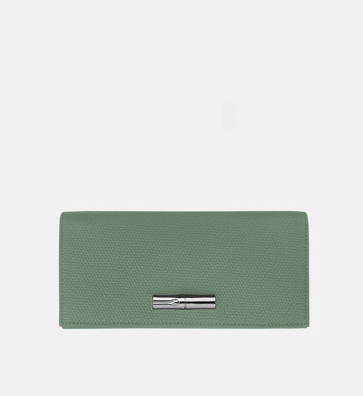 Le Roseau Cowhide Leather Long Wallet