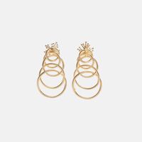 Roundup 18k Gold-plated Earrings