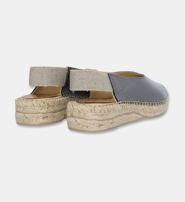 Salvi Shoes Slingback Esp, Dark-grey, Eu-41, Packshot View