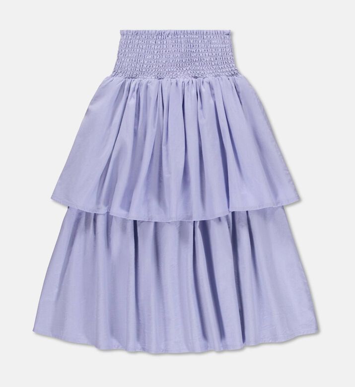 Molo Brenna Smocked Waistband Tiered Skirt, Packshot View