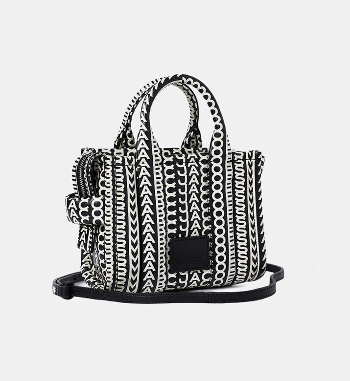 The Monogram Leather Mini Tote Bag The Monogram Leather Mini Tote Bag