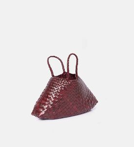Dragon Diffusion Santa Croce Small Leather Bag, Burgundy, Packshot View