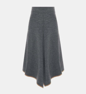 High-waist Flared Skirt