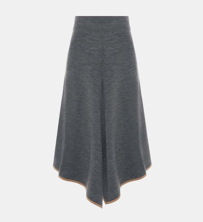 High-waist Flared Skirt