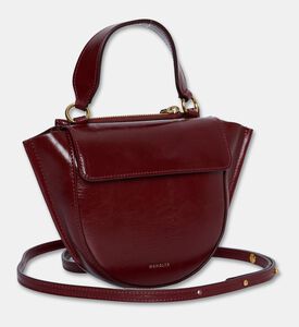 Wandler Bag Hortensia Piccola, Burgundy, Packshot View