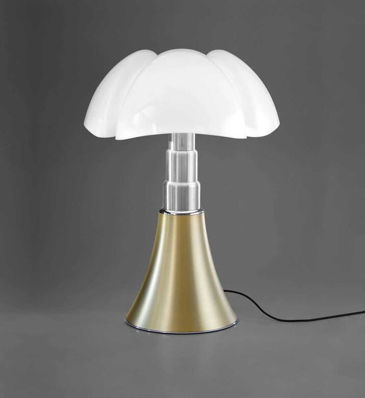 Martinelli Luce Pipistrello E14 Led Bulb Table Lamp, Gold, Packshot View