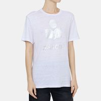 Zewel Washed Cotton Logo T-shirt