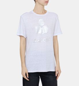 Zewel Washed Cotton Logo T-shirt