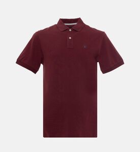Hackett London Polo Slim, Burgundy, S, Packshot View