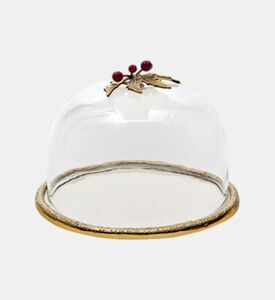 غطاء زجاجي دائري