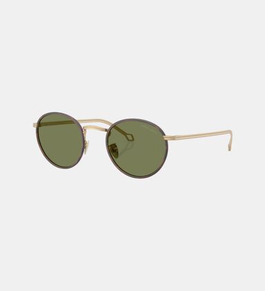 Round Full-rim Sunglasses 49