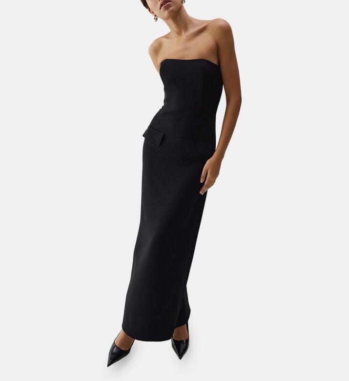 Sweetheart Sleeveless Maxi Dress