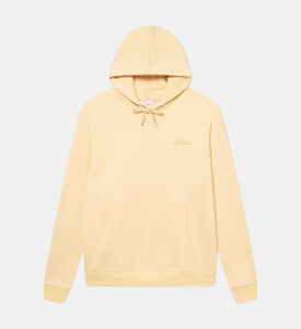 هودي مطرز بشعار بقصة كلاسيكية