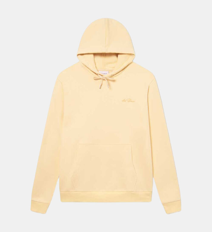 هودي مطرز بشعار بقصة كلاسيكية