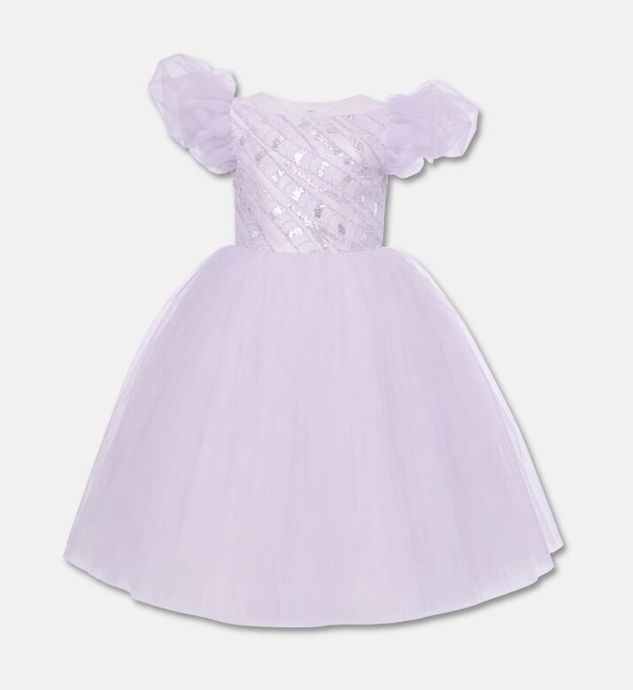 Lelyte Floral-embroidery Beaded Dress, Packshot View