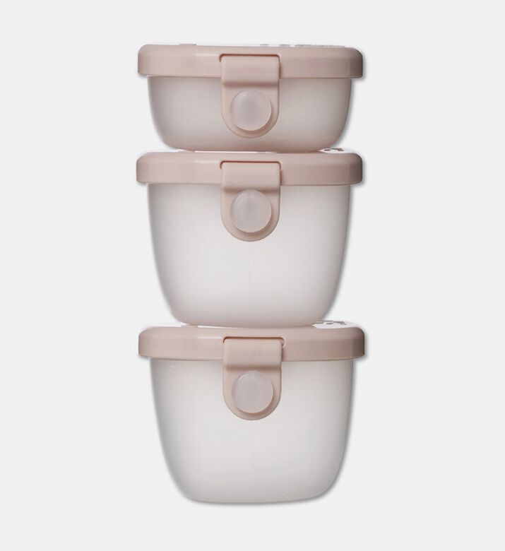 B.Box Three-piece Snack Tub Set, Packshot View