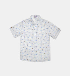 Short-sleeve Print Shirt
