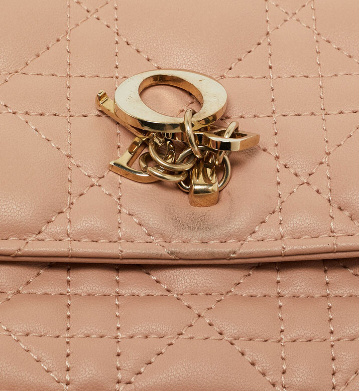 Dior Preowned Dior Rose Des Vents Mini My Dior Top Handle Bag, Packshot View