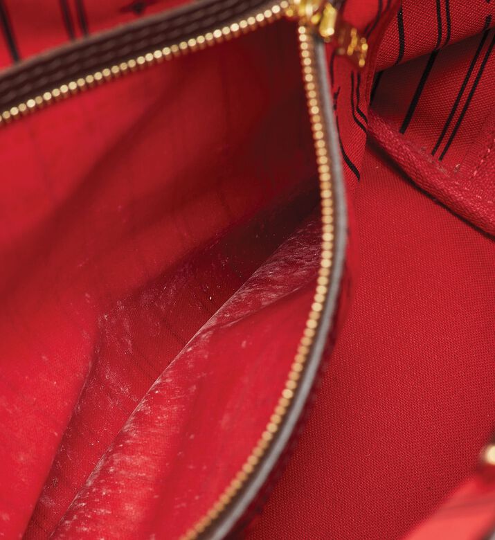 Louis Vuitton Preowned Louis Vuitton Damier Ebene Canvas Neverfull Bag, Packshot View