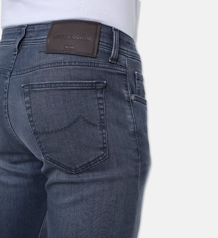 Jacob Cohen Washed Slim-fit Jeans, Model View