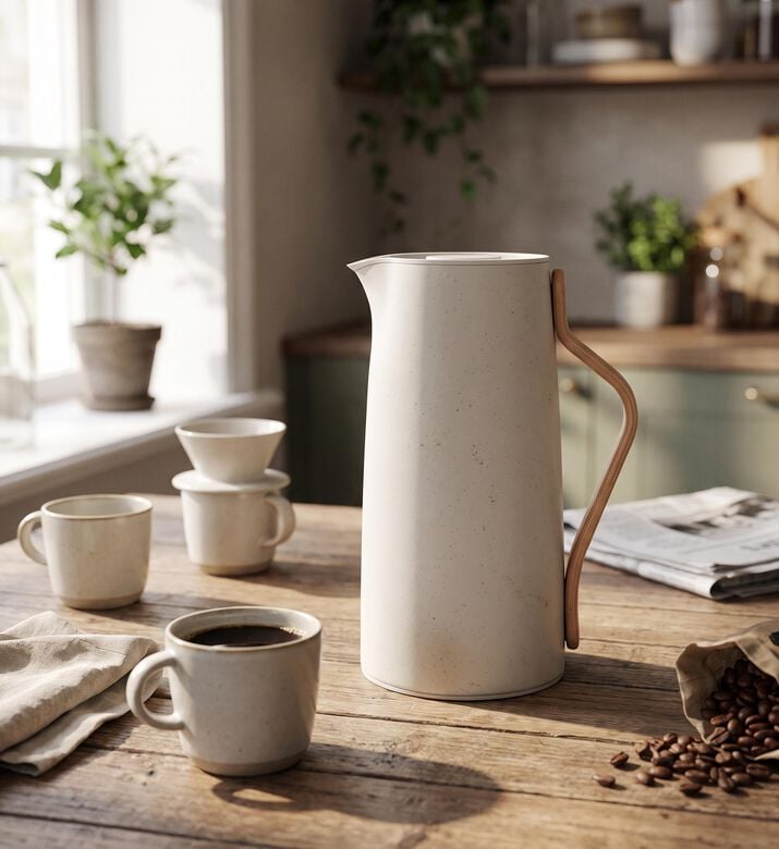 Stelton Emma Vacuum Coffee Jug, Packshot View