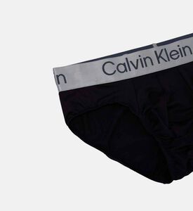 Calvin Klein Logo-print 3-pack Regular-fit Briefs, Packshot View