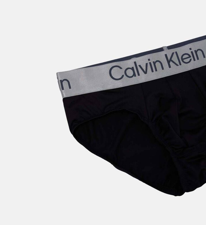 Calvin Klein Logo-print 3-pack Regular-fit Briefs, Packshot View Calvin Klein Logo-print 3-pack Regular-fit Briefs, Packshot View