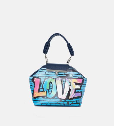 Arabic Calligraphy Watercolor Small Handbag
