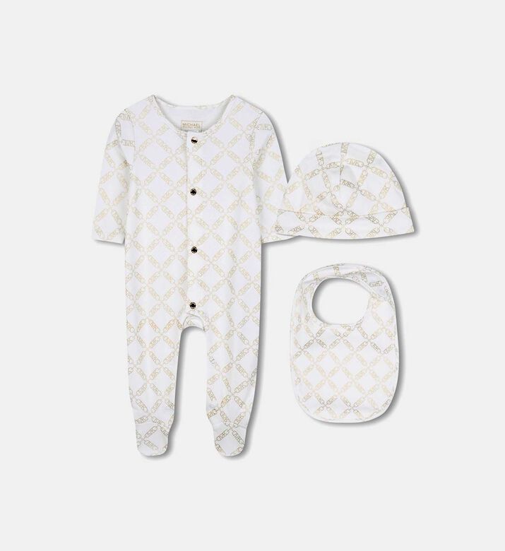 Coordinating 3-piece Sleepwear Set