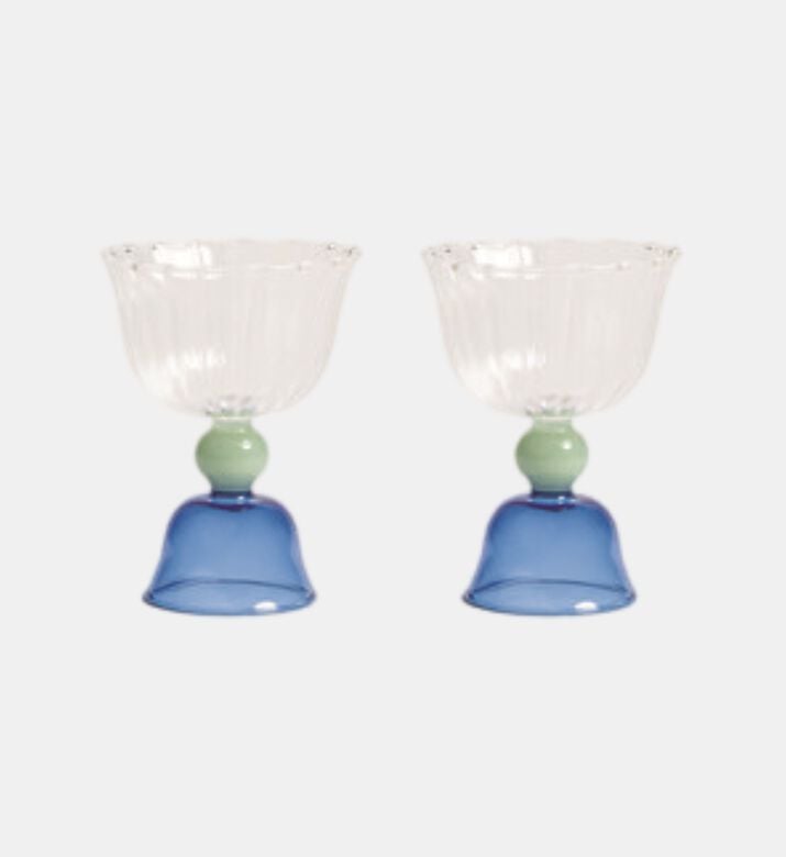 Tulip Design Glasses Set-2