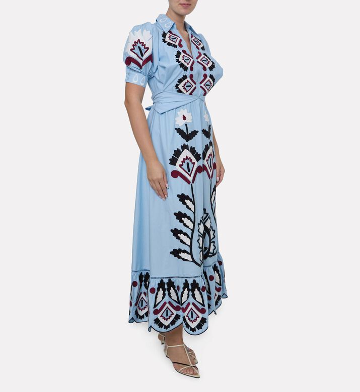 Farm Rio Artisanal Maxi Dress, Model View