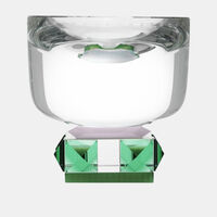 Virginia Crystal Round Bowl
