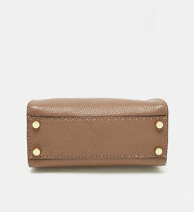 Fendi Preowned Fendi Brown Mini Peekaboo Top Handle Bag, Packshot View