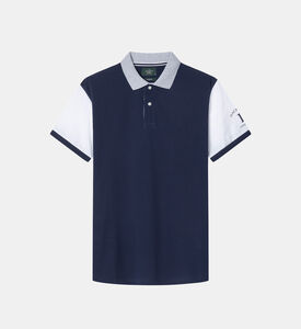 Cotton Short-sleeve Polo Shirt