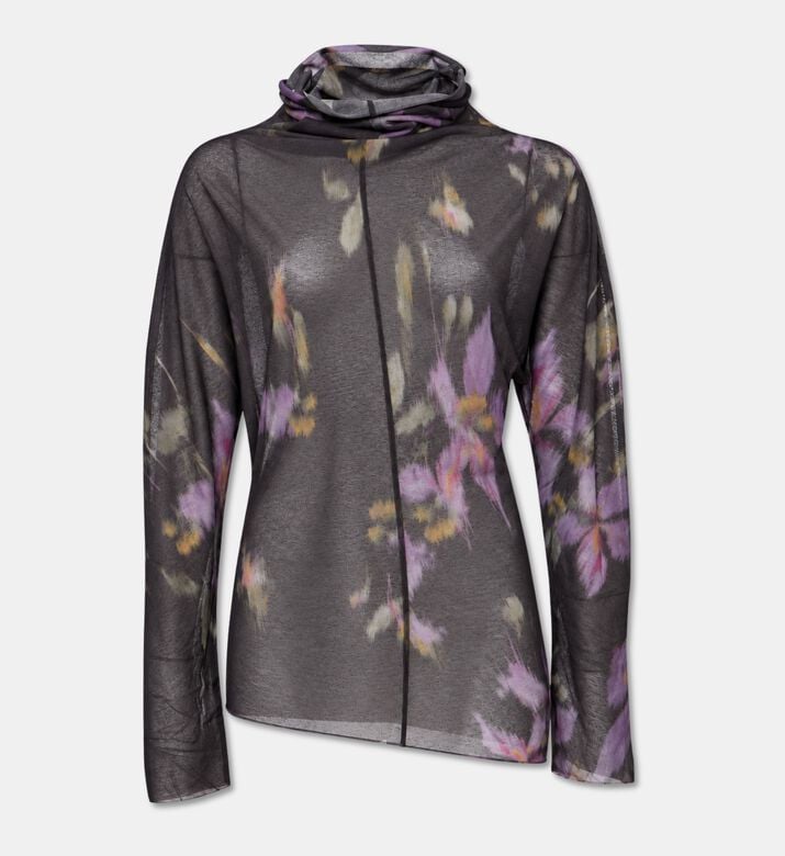 Soeur Lisia Draped High-neck Top, Packshot View