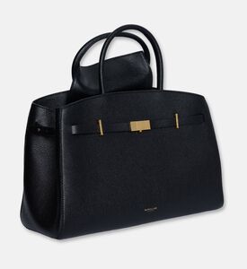 Demellier Bag D111 Midi Hudson S Gr, Black, Packshot View