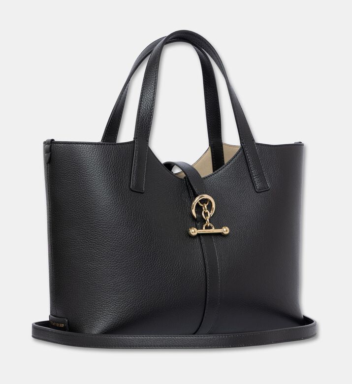 Strathberry Kite Fine Grain Leather Midi Tote Bag, Packshot View