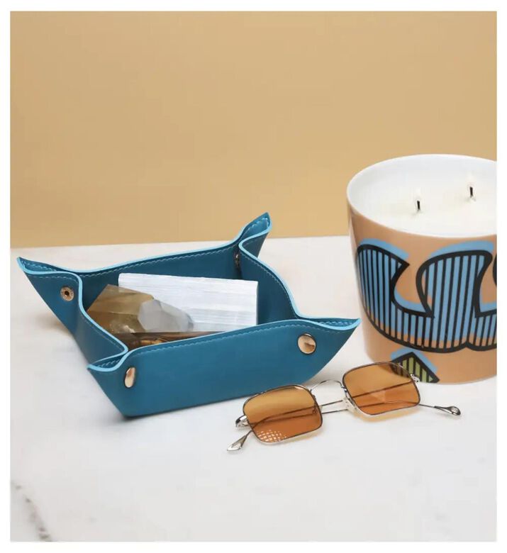 Silsal Tray Gift Box Ya Ghali Leather, Packshot View