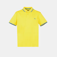 Slim-fitted Cotton Polo Shirt