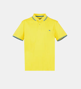 Slim-fitted Cotton Polo Shirt