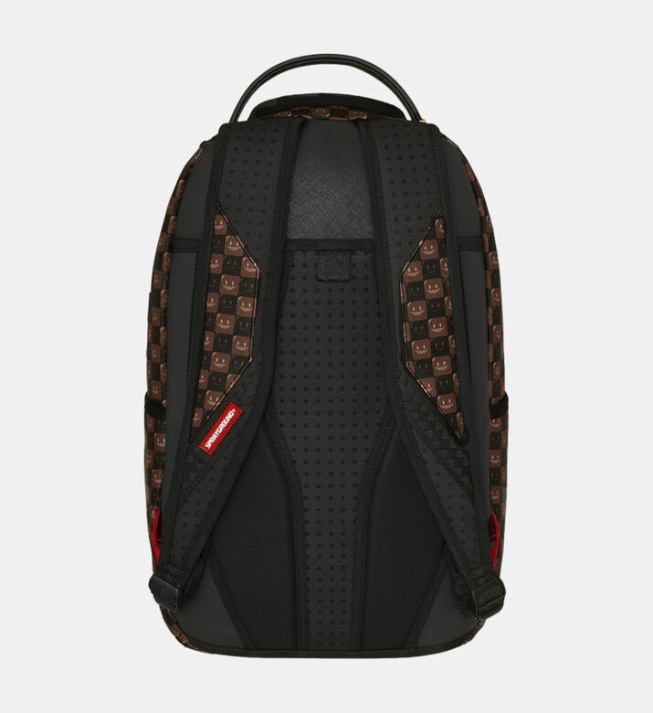 Sprayground Backpack Brown Check Paris, Packshot View