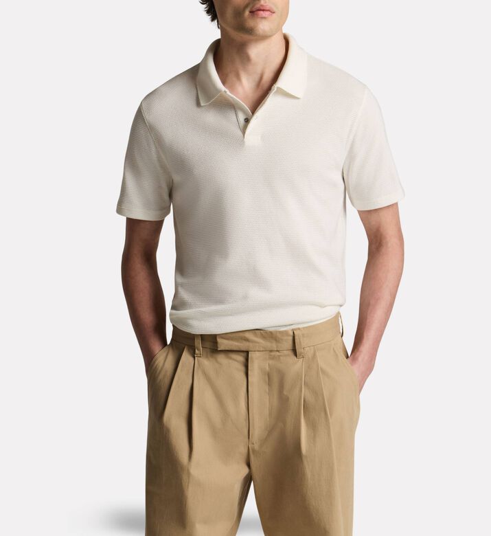 Vince Polo Classic, Off-white, L, Model View