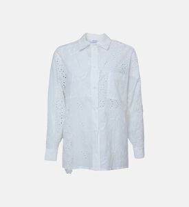 Patchwork Sangallo Embroidery Shirt Patchwork Sangallo Embroidery Shirt