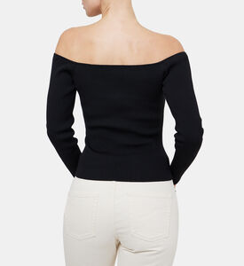 Owais Off-shoulder Jumper Owais Off-shoulder Jumper