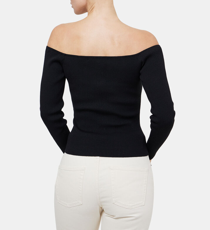 Owais Off-shoulder Jumper Owais Off-shoulder Jumper