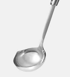 مغرفة من الفولاذ المقاوم للصدأ بقبضة جيدة