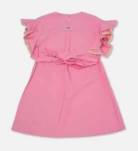 M S G M Logo-embroidery Flared Dress, Packshot View