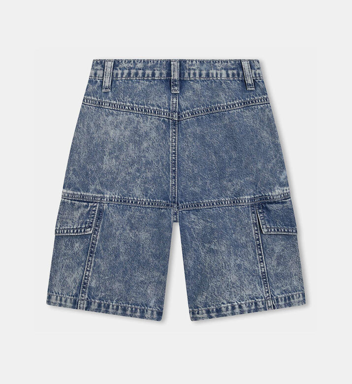 Boy Logo-print Denim Shorts