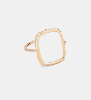 White Agate Antique Ring